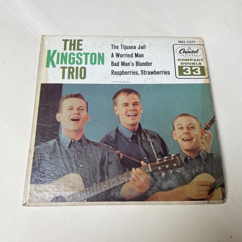 The Kingston Trio 33 Compact Double Vinyl Record Album MA1 1577